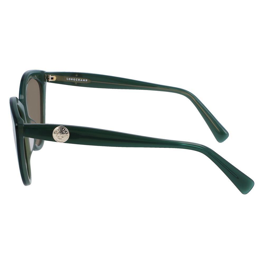 Longchamp Grüne Acetat-Sonnenbrille