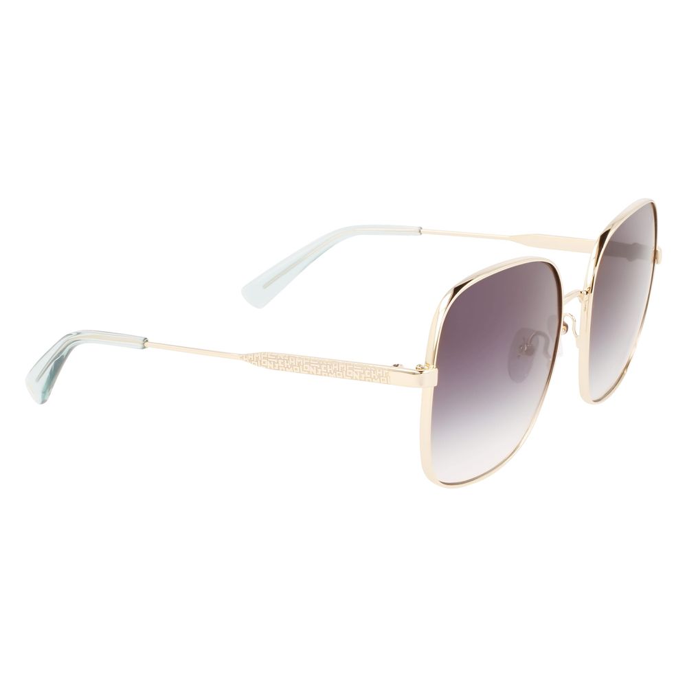 Longchamp Gelbe Metall-Sonnenbrille