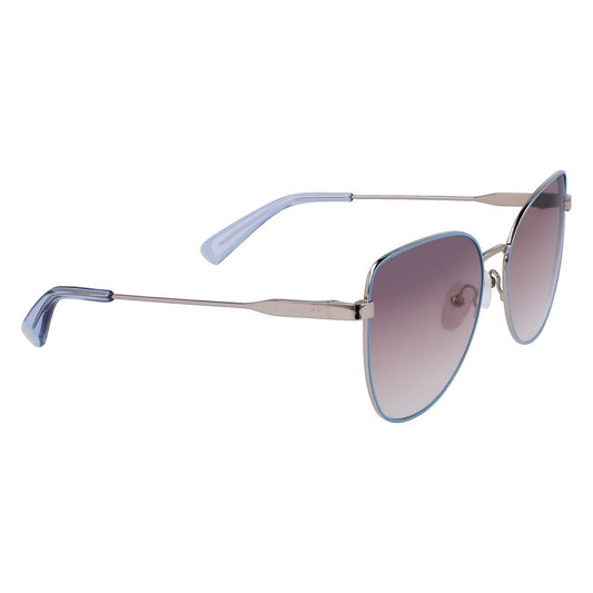 Longchamp Gelbe Metall-Sonnenbrille