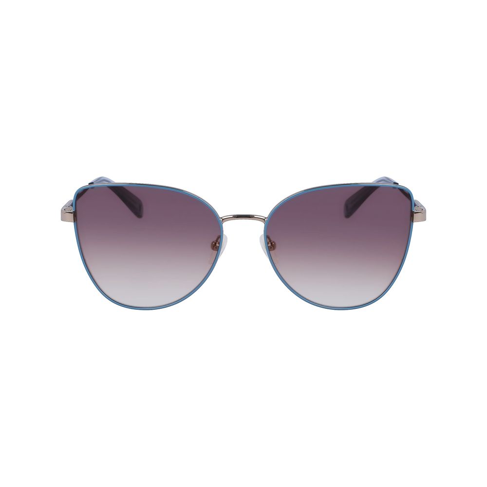 Longchamp Gelbe Metall-Sonnenbrille