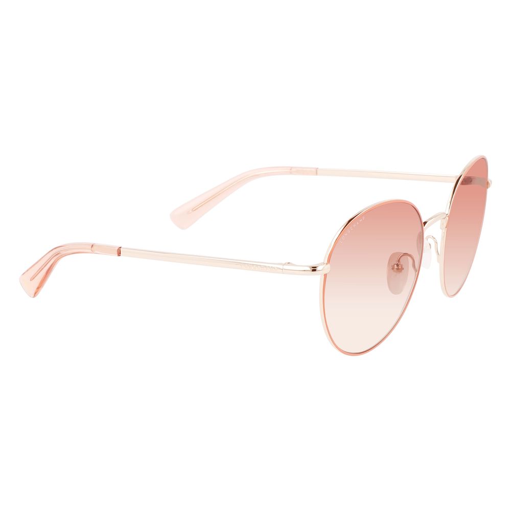 Longchamp Braune Metall-Sonnenbrille