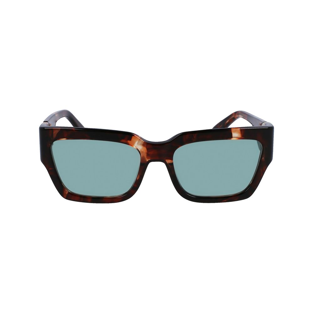 Longchamp Braune Acetat-Sonnenbrille