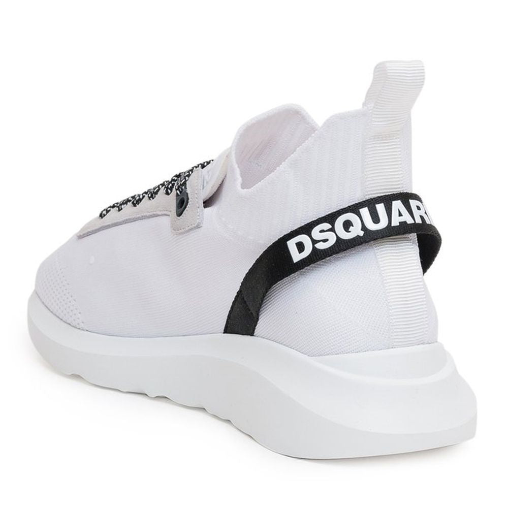 Dsquared² Sneaker aus weißem Polyester