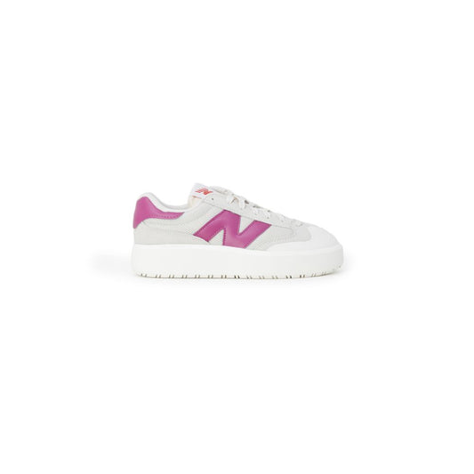 New Balance Rosa Leder Sneaker