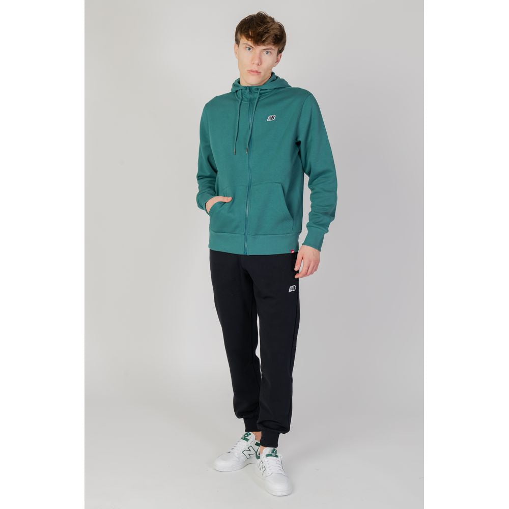 New Balance Grüner Baumwollpullover