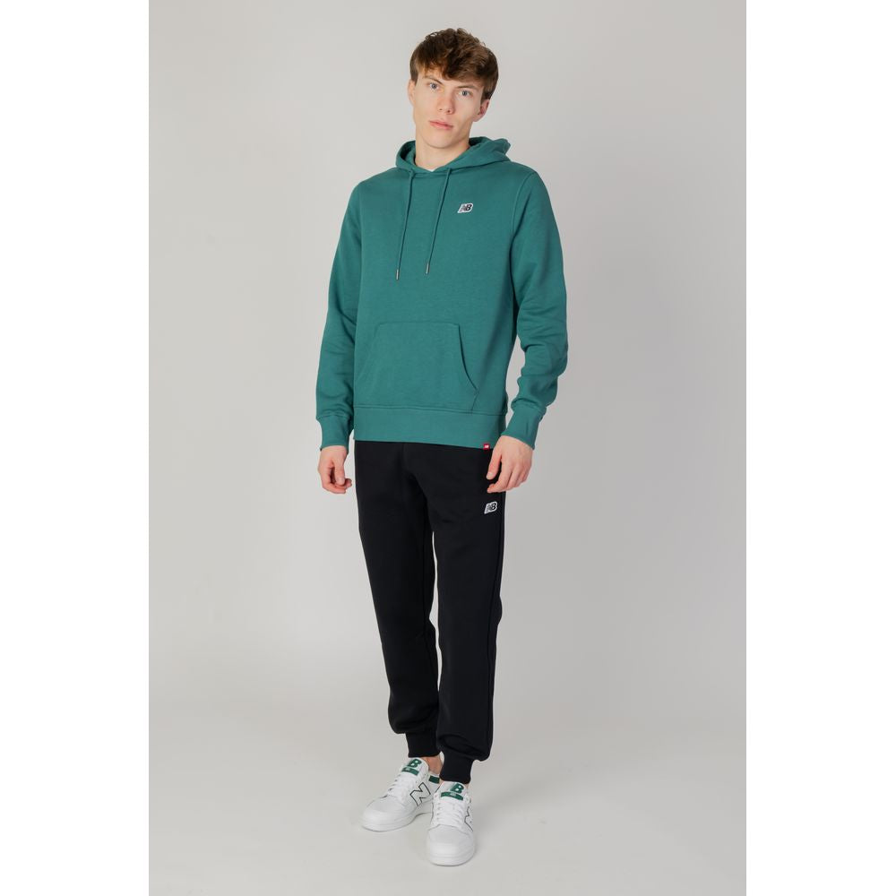 New Balance Grüner Baumwollpullover