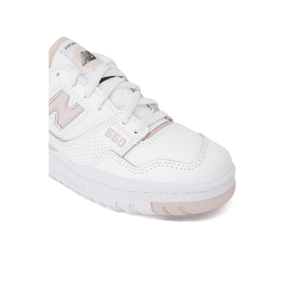 New Balance Rosa Leder Sneaker