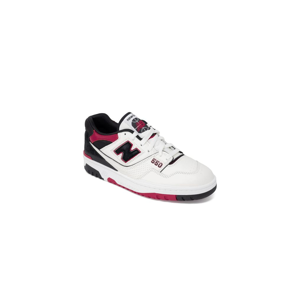 New Balance Rote Leder-Sneaker