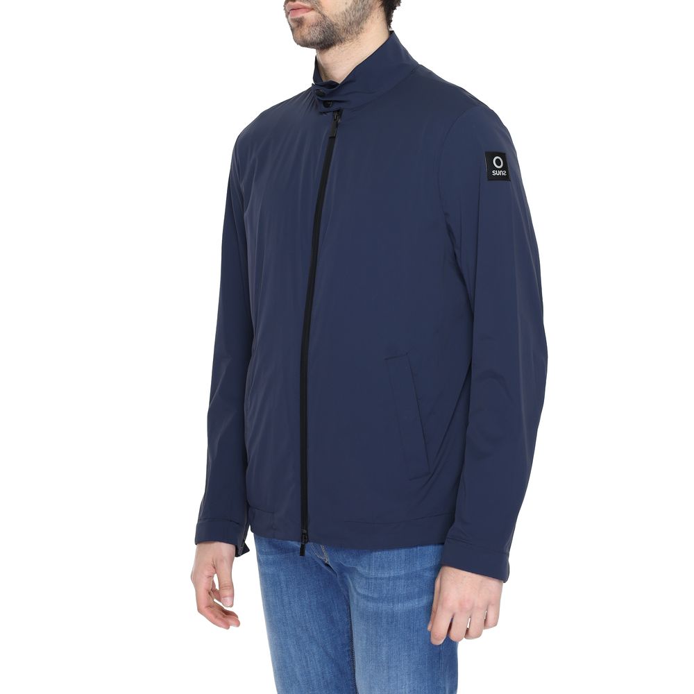 Suns Blaue Nylonjacke