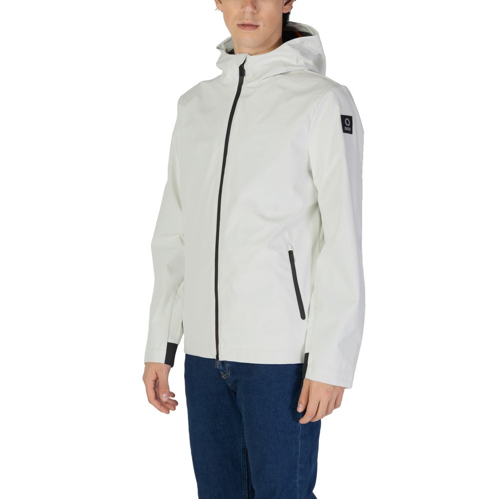 Suns Cremefarbene Polyester-Jacke