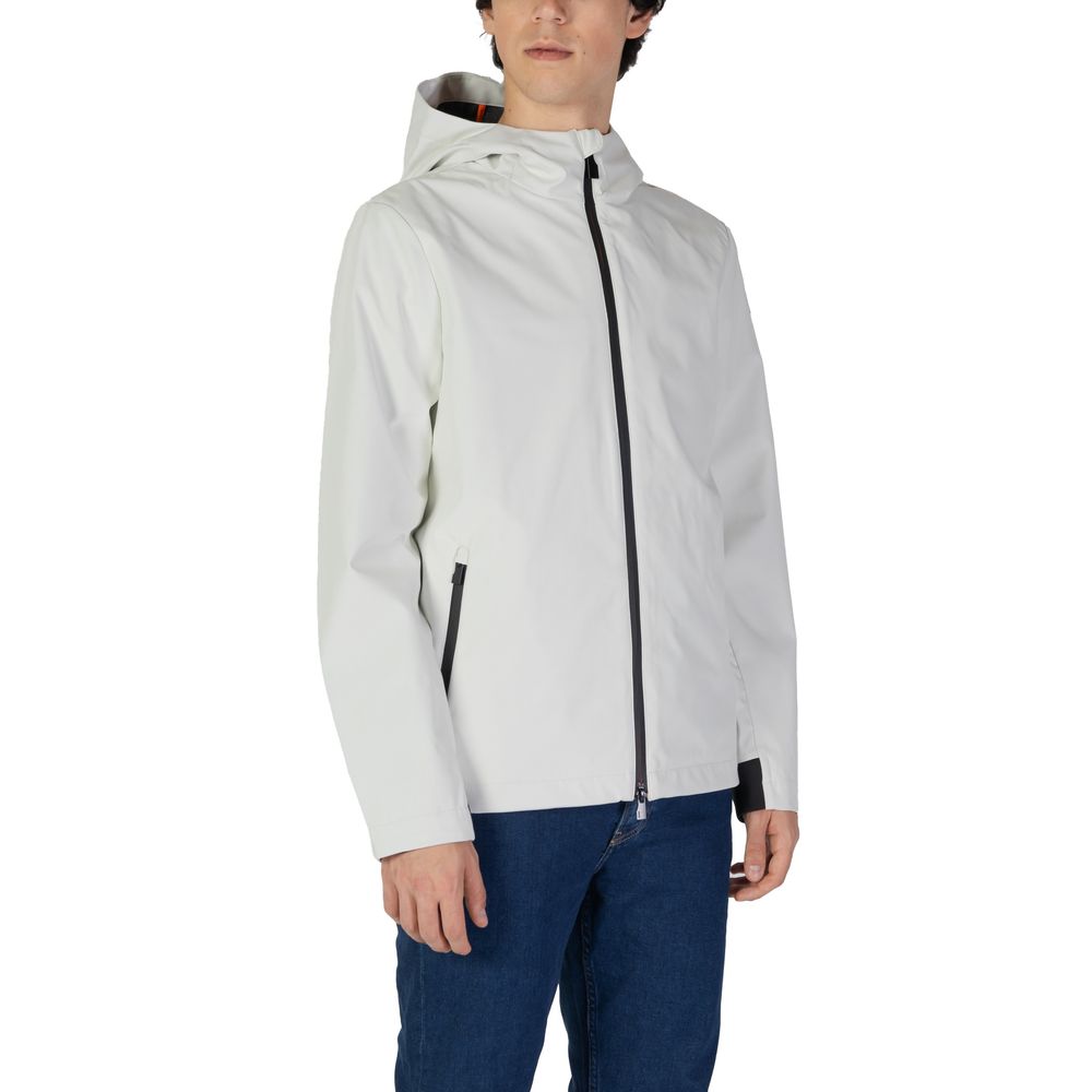 Suns Cremefarbene Polyester-Jacke