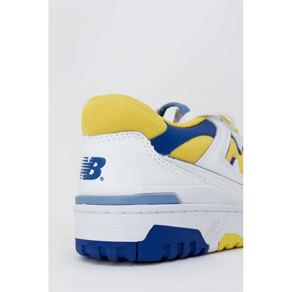 New Balance Gelber Kunstleder-Sneaker