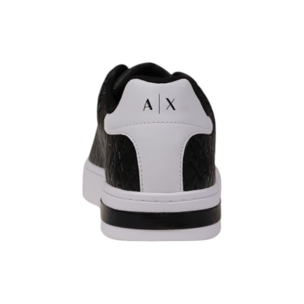 Armani Exchange Schwarzer Polyester Sneaker