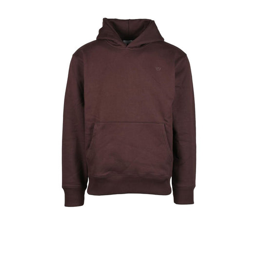 Adidas Brauner Baumwollpullover