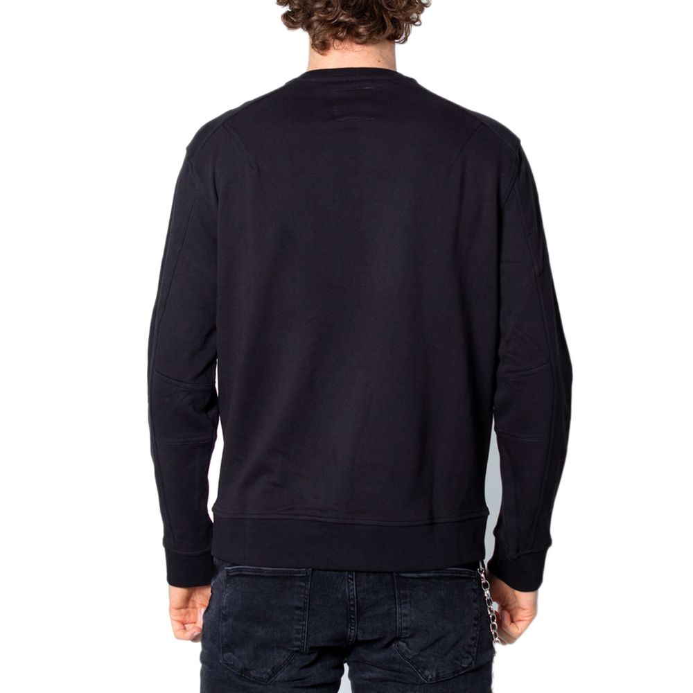 Armani Exchange Schwarzer Baumwollpullover