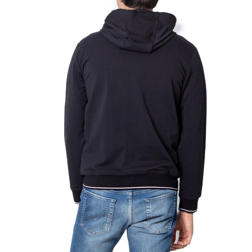 Armani Exchange Schwarzer Baumwollpullover