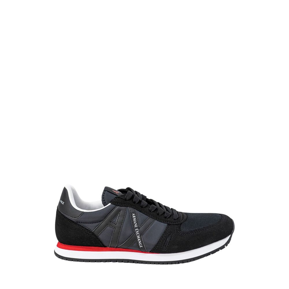 Armani Exchange Schwarzer Polyester Sneaker