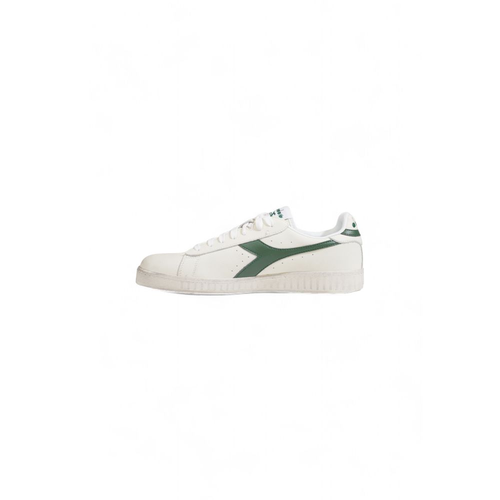 Diadora Grüner Leder-Sneaker