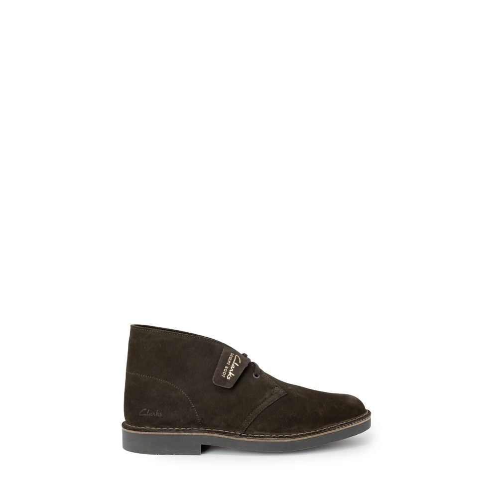 Clarks Brauner Lederstiefel