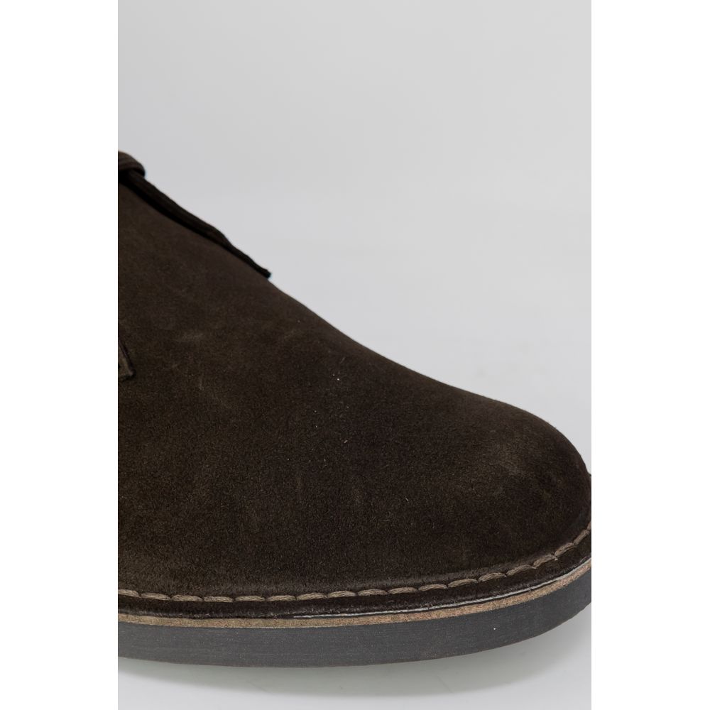 Clarks Brauner Lederstiefel