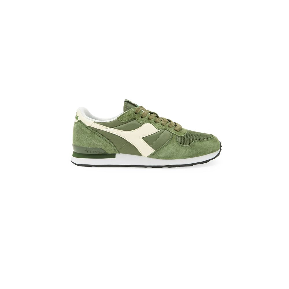 Diadora Grüner Leder-Sneaker