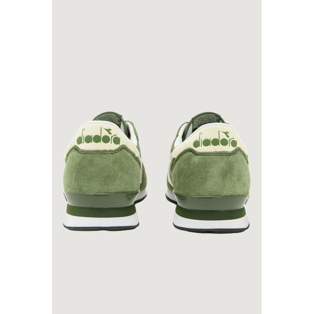 Diadora Grüner Leder-Sneaker