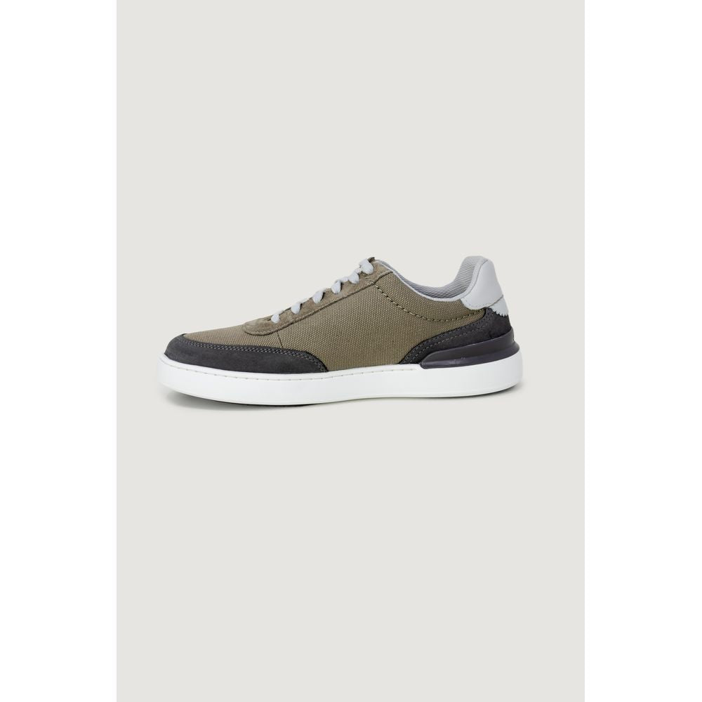 Clarks Graue Gummi-Sneaker