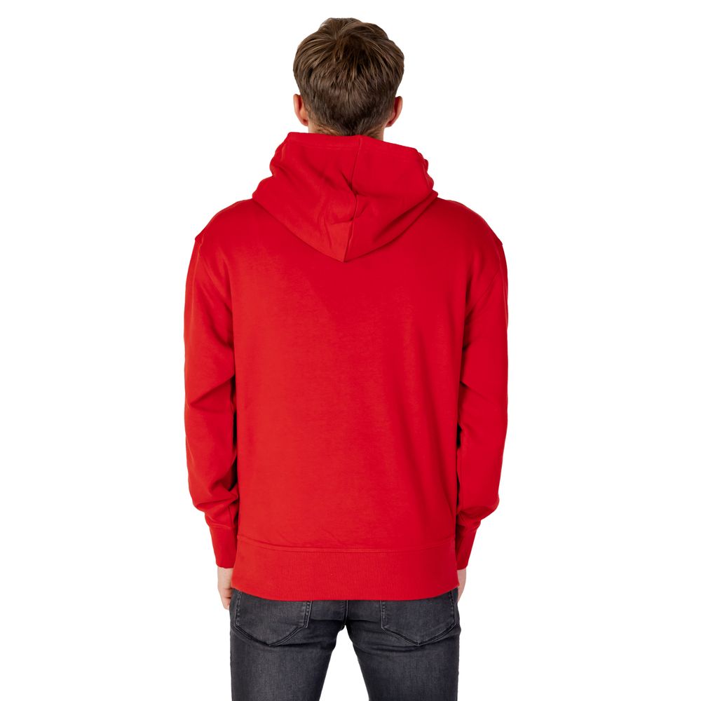 Hugo Boss Roter Baumwollpullover