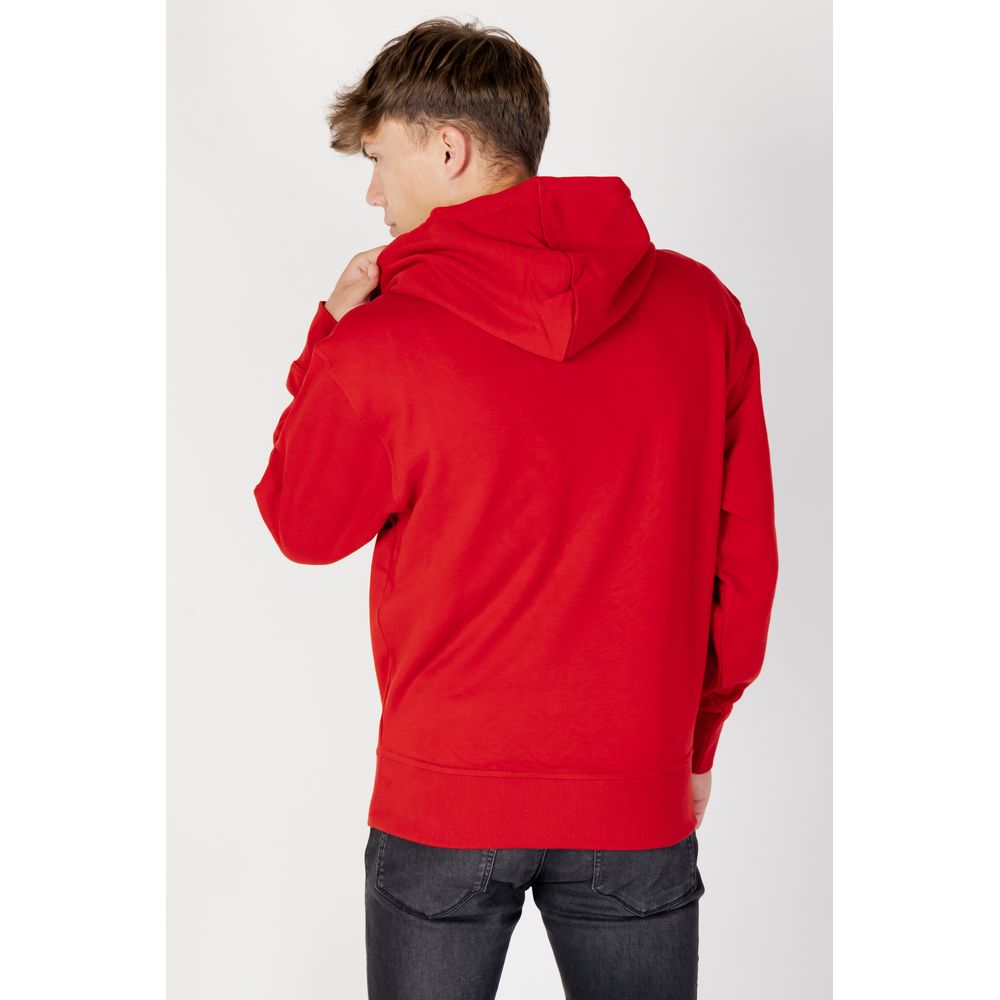 Hugo Boss Roter Baumwollpullover