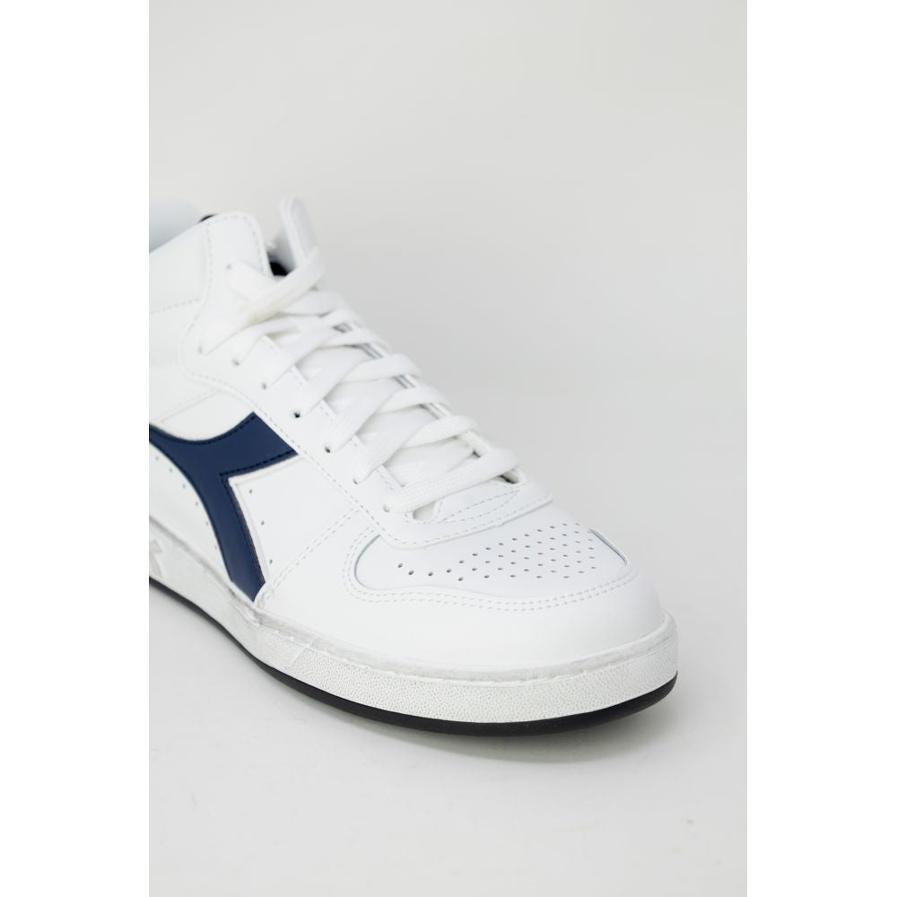 Diadora Blaue Leder Sneaker