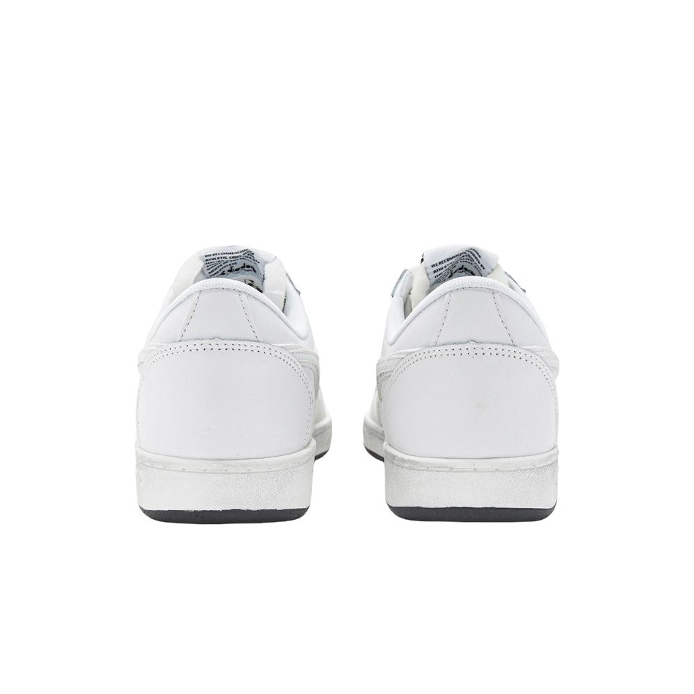 Diadora Weißes Leder Sneaker