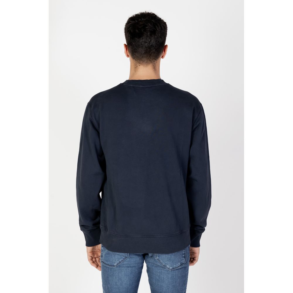 Hugo Boss Blauer Baumwollpullover