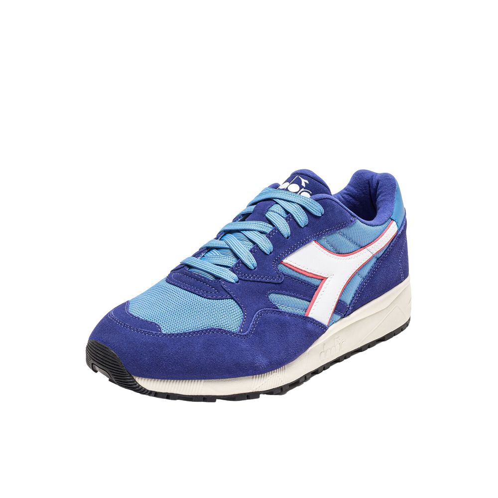 Diadora Blaue Leder Sneaker