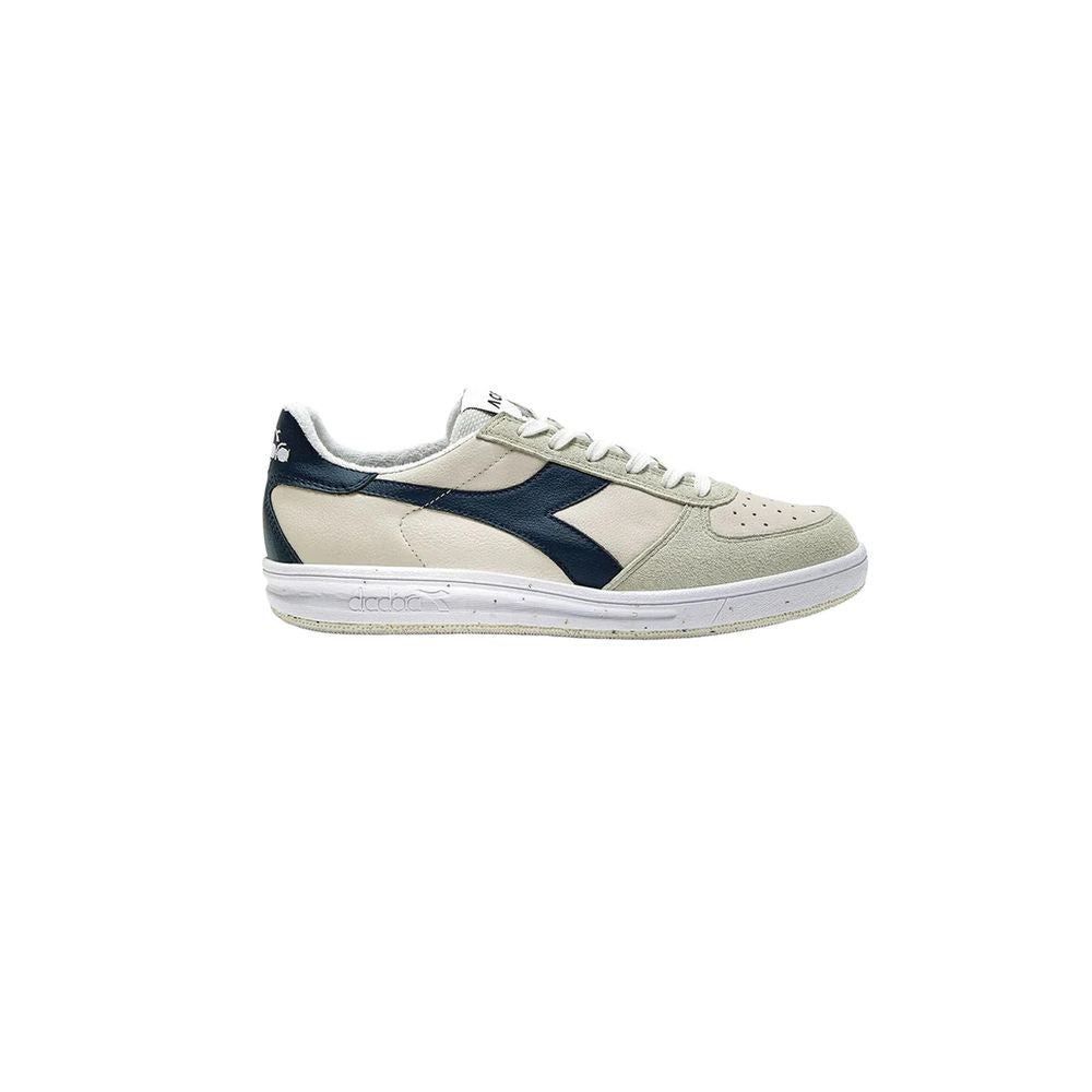 Diadora Blaue Leder Sneaker