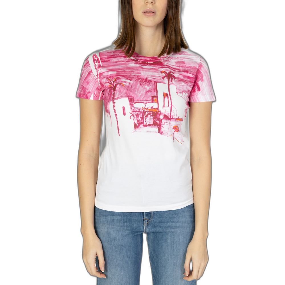 Desigual Multicolor Baumwolle Tops & T-Shirt