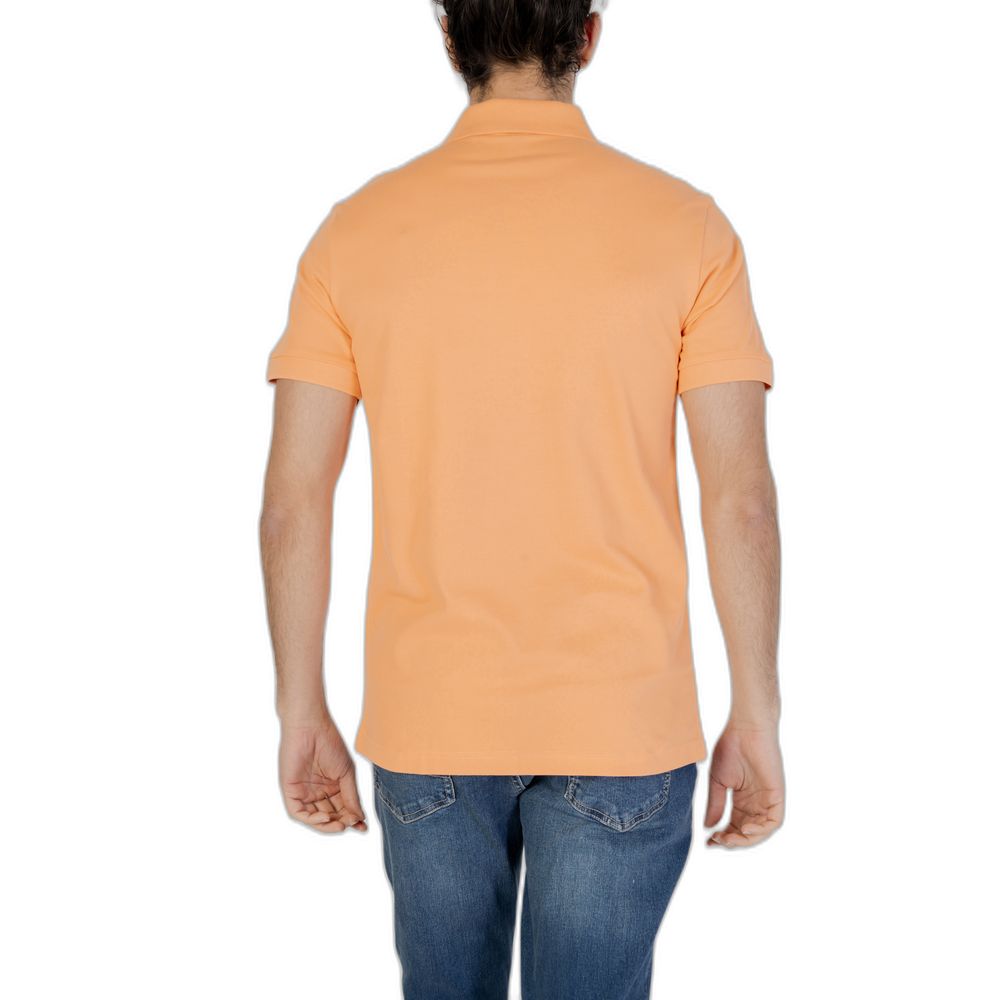 Hugo Boss Orangefarbenes Baumwoll-Poloshirt