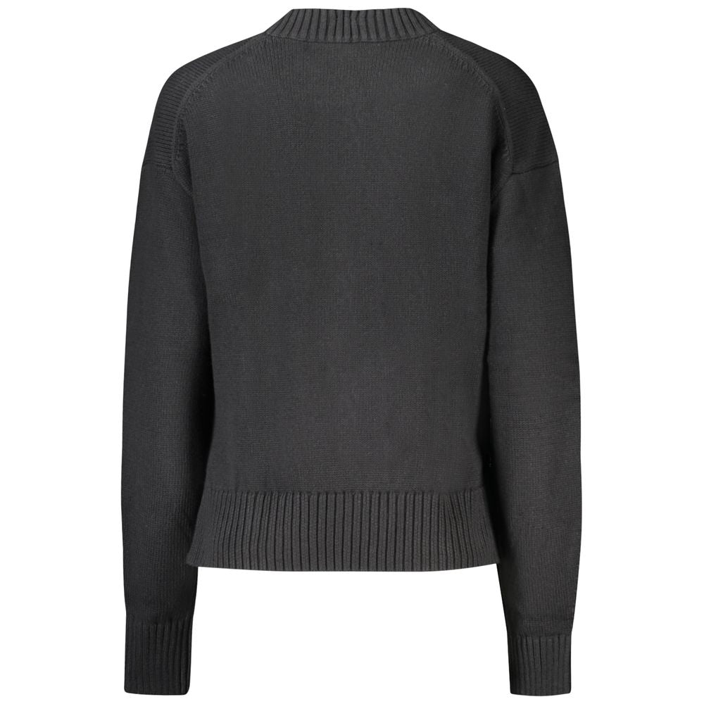 Calvin Klein Schwarzer Baumwollpullover