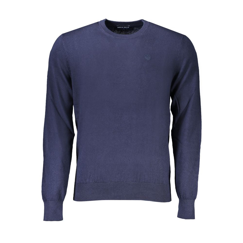 North Sails Blauer Baumwollpullover