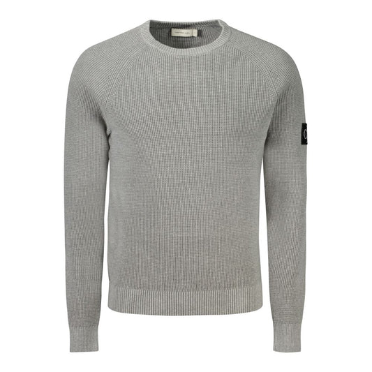 Calvin Klein Grauer Baumwollpullover