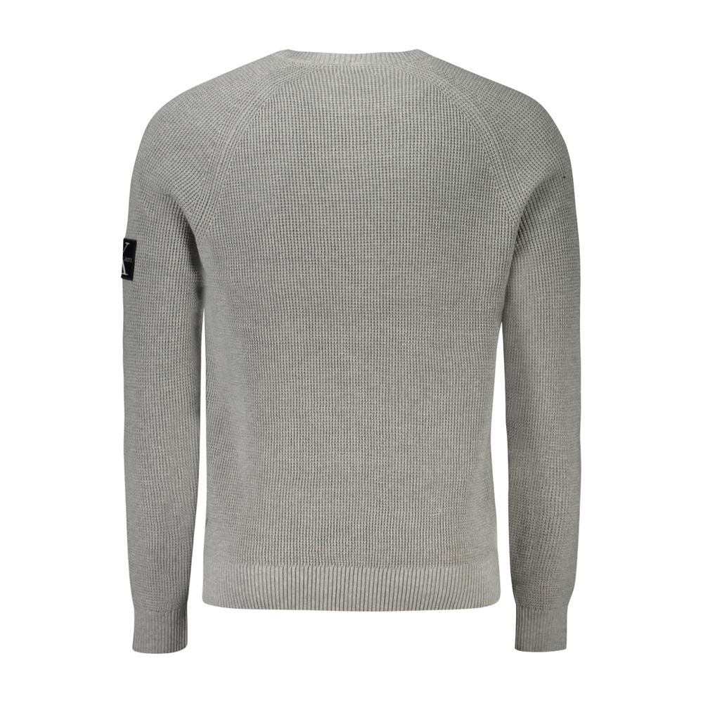 Calvin Klein Grauer Baumwollpullover