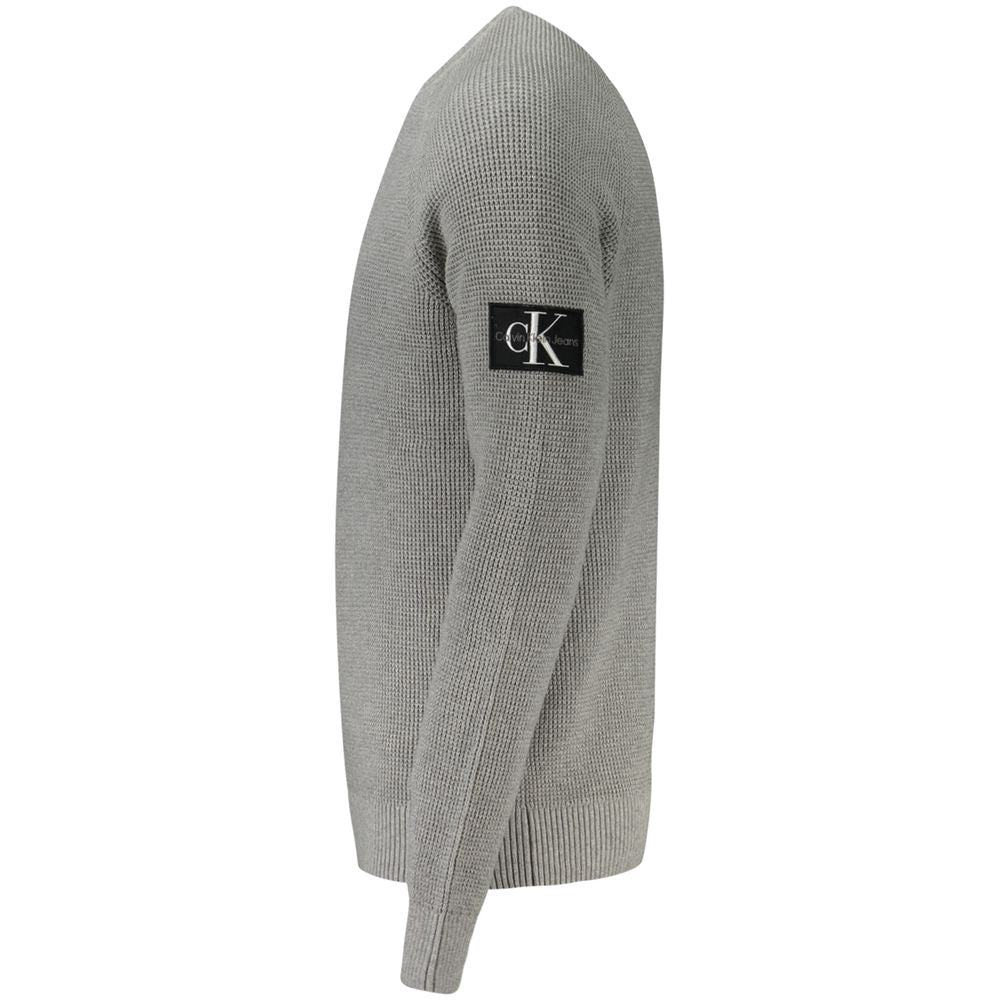 Calvin Klein Grauer Baumwollpullover