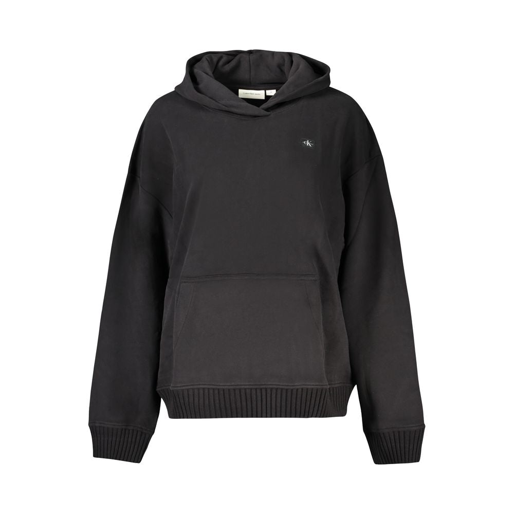 Calvin Klein Schwarzer Baumwollpullover