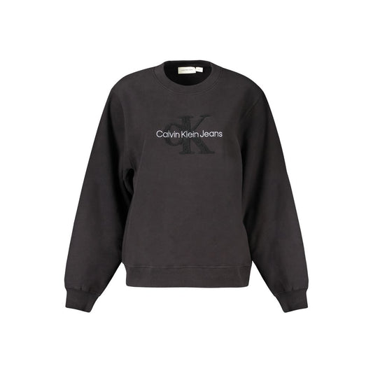 Calvin Klein Schwarzer Baumwollpullover