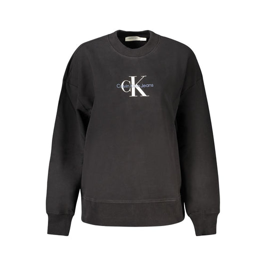 Calvin Klein Schwarzer Baumwollpullover