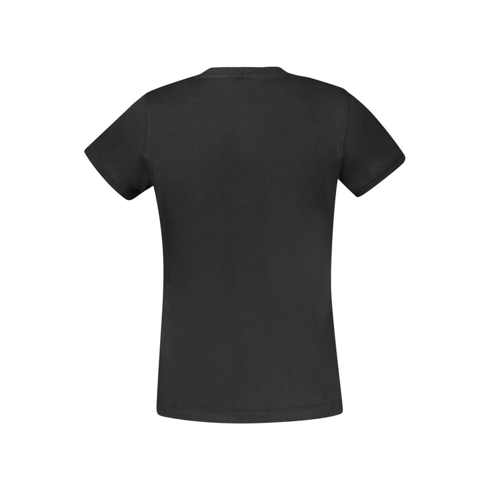 Kappa Schwarze Baumwolle Tops & T-Shirt