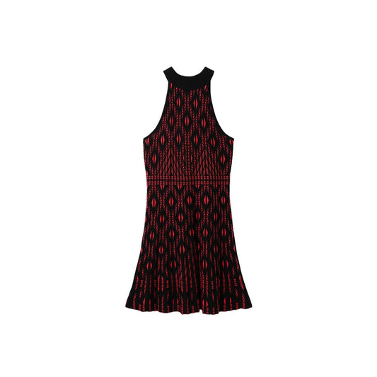 Desigual Rotes Viskosekleid