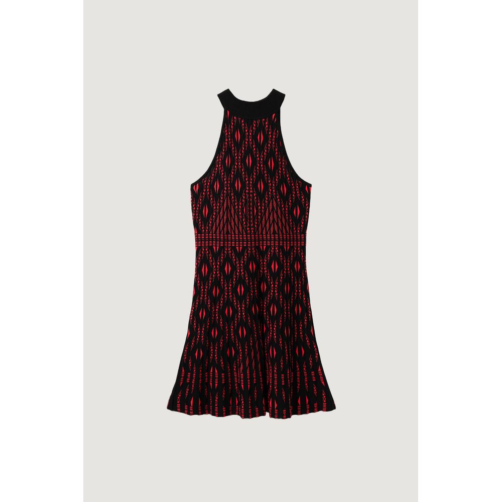 Desigual Rotes Viskosekleid