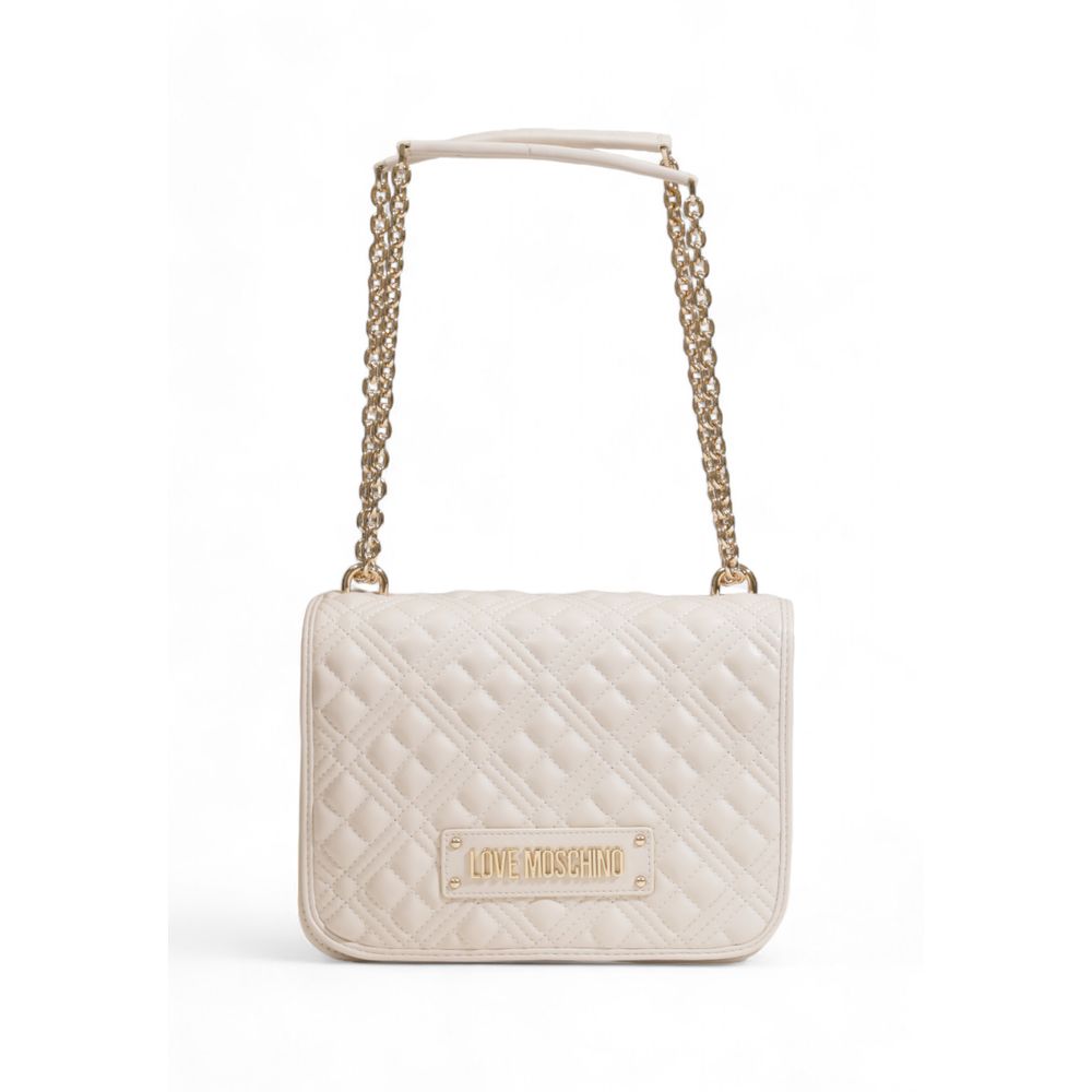 Love Moschino Beige Polyethylen Handtasche