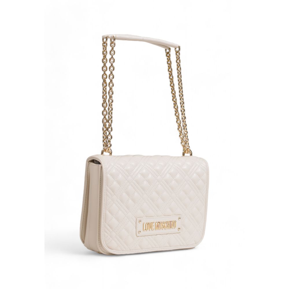 Love Moschino Beige Polyethylen Handtasche