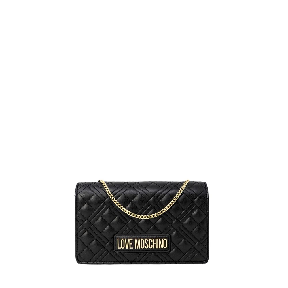 Love Moschino Schwarze Polyethylen-Handtasche